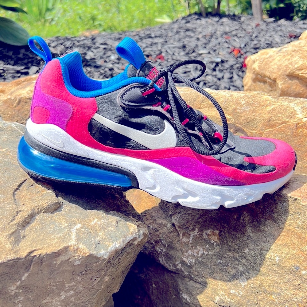 Nike Athletic Shoes - Black, Pink, Blue, White